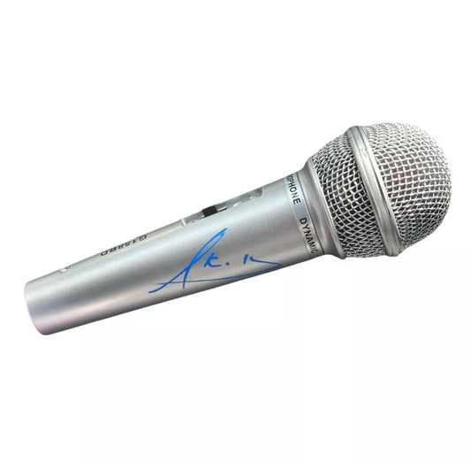 Akon Signed Microphone (Silver)
