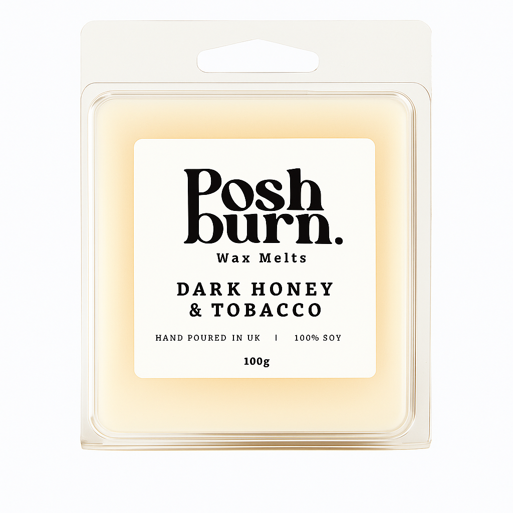 Dark Honey & Tobacco  - Soy Wax Melts