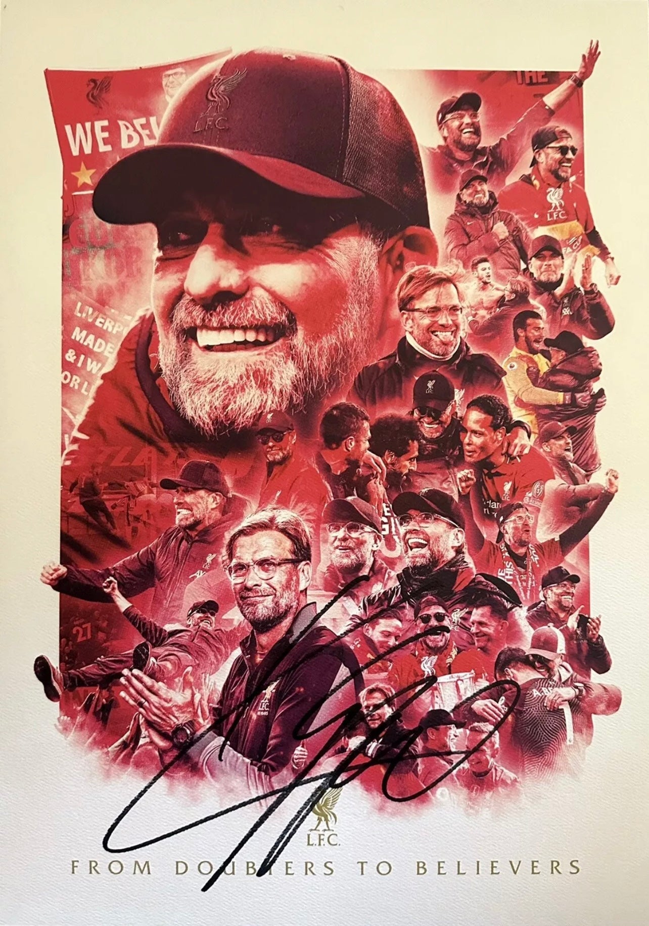 Jurgen Klopp Signed Limited Edition Print