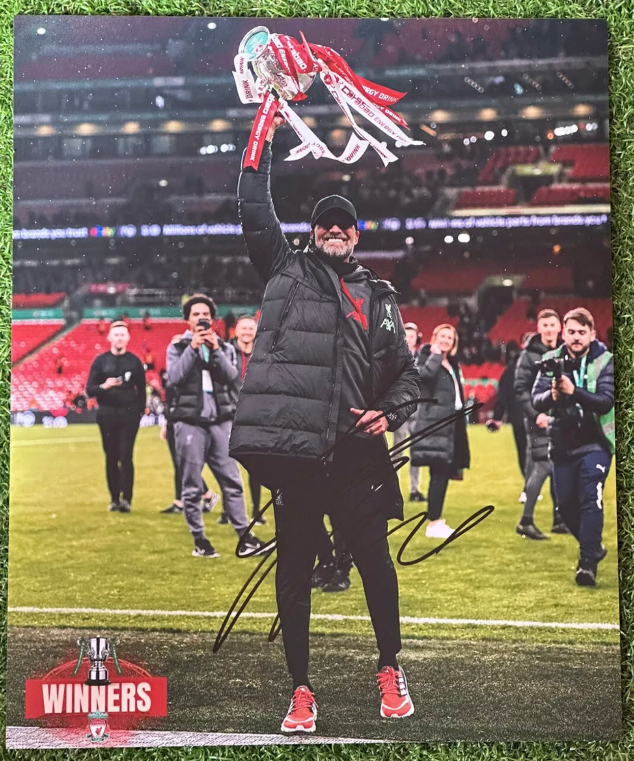 Jurgen Klopp Signed 12x10 photos