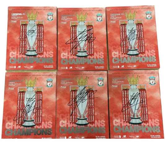 Jurgen Klopp Signed League Champions Programme