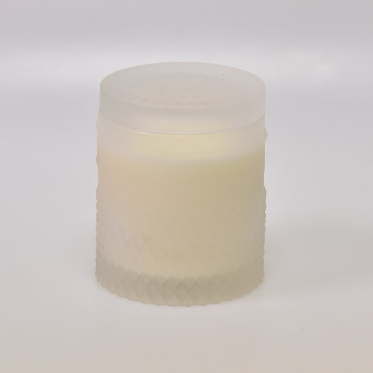 Single White Rockstud Soy Candles