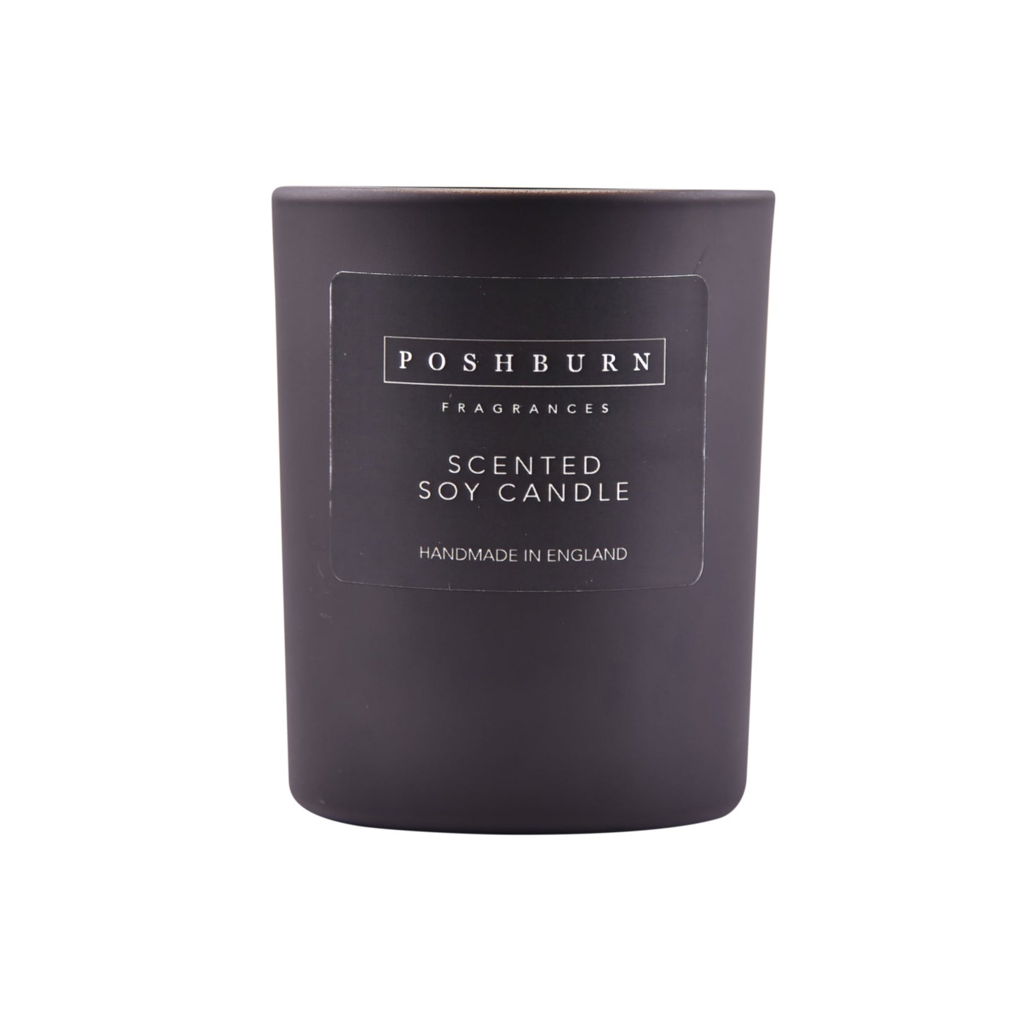 Black Scented Soy Candle