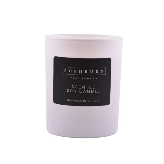White Scented Soy Candle