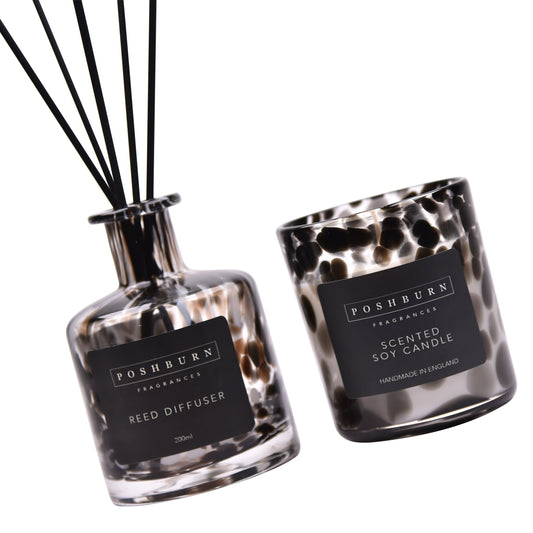 ANIMAL PRINT CANDLE & DIFFUSER